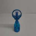 O2COOL Deluxe Handheld Battery Powered Water Misting Fan (Light Blue) (Single)