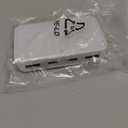 USB C Wall Charger, Super Thin Flat USB Wall Plug with 4 Ports, Fast Charging USB Plug Adapter with PD20W for Home and Travel (White)