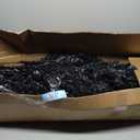 7.5FT Christmas Tree Xmas Decoration Hinged PVC 1258 Tips Office Home Decor, Black