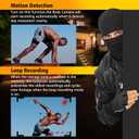 Body Camera with Audio and Video Recording: 1080P FHD Body Cam, 128GB Wearable Pocket Camera, Night Vision, 10HR Battery, 2.0" Screen Bodycam for Work, Travel, Fishing, Pet Walking, Outdoor (128GB)