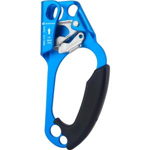NewDoar UIAA & CE Certified Hand Ascender Rock Climbing Tree Arborist Rappelling Gear Equipment Rope Clamp for 8~13MM Rope
