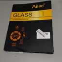 Ailun 2 Pack Screen Protector for iPad Pro 13 Inch 2025/2024 [8th/7th Generation,M5/M4] + 2 Pack Camera Lens Protector,Tempered Glass Case Friendly, Face ID Apple Pencil Compatible 4 Pack