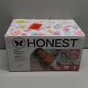 The Honest Company Comfort Dry Disposable Diapers for Sensitive Skin, Hypoallergenic, Rose Blossom + Tutu Cute, Club Box Size 1 (814 lbs), 78 Count