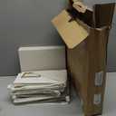 StorageWorks Large Under Bed Storage Containers with Handles and Label Holder, 2 Pack Ultra-thick Fabric Underbed Bins, Closet Organizer for Clothes, Blankets, Sweater (Beige)