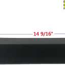 Parts DP129 (4-Pack) Porcelain Steel Heat Shield/Heat Plates 14 9/16 x 3 3/8" Replacement for Sunbeam, Nexgrill, Grill Master, Charbroil, Kitchen Aid, Members Mark, Uberhaus Gas Grills