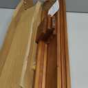 Fixwal Nursery Book Shelves for Kids Rooms, 23.6 Inch Floating Bookshelves for Wall Set of 3, Baby Nursery Decor, Solid Wood Wall Mounted Shelves for Books (Brown)