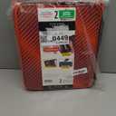 Five Star Zipper Binder, 2 Inch 3-Ring Binder with Round Rings, 5-Tab Expanding File, 380 Sheet Capacity, Fire Red (72538)