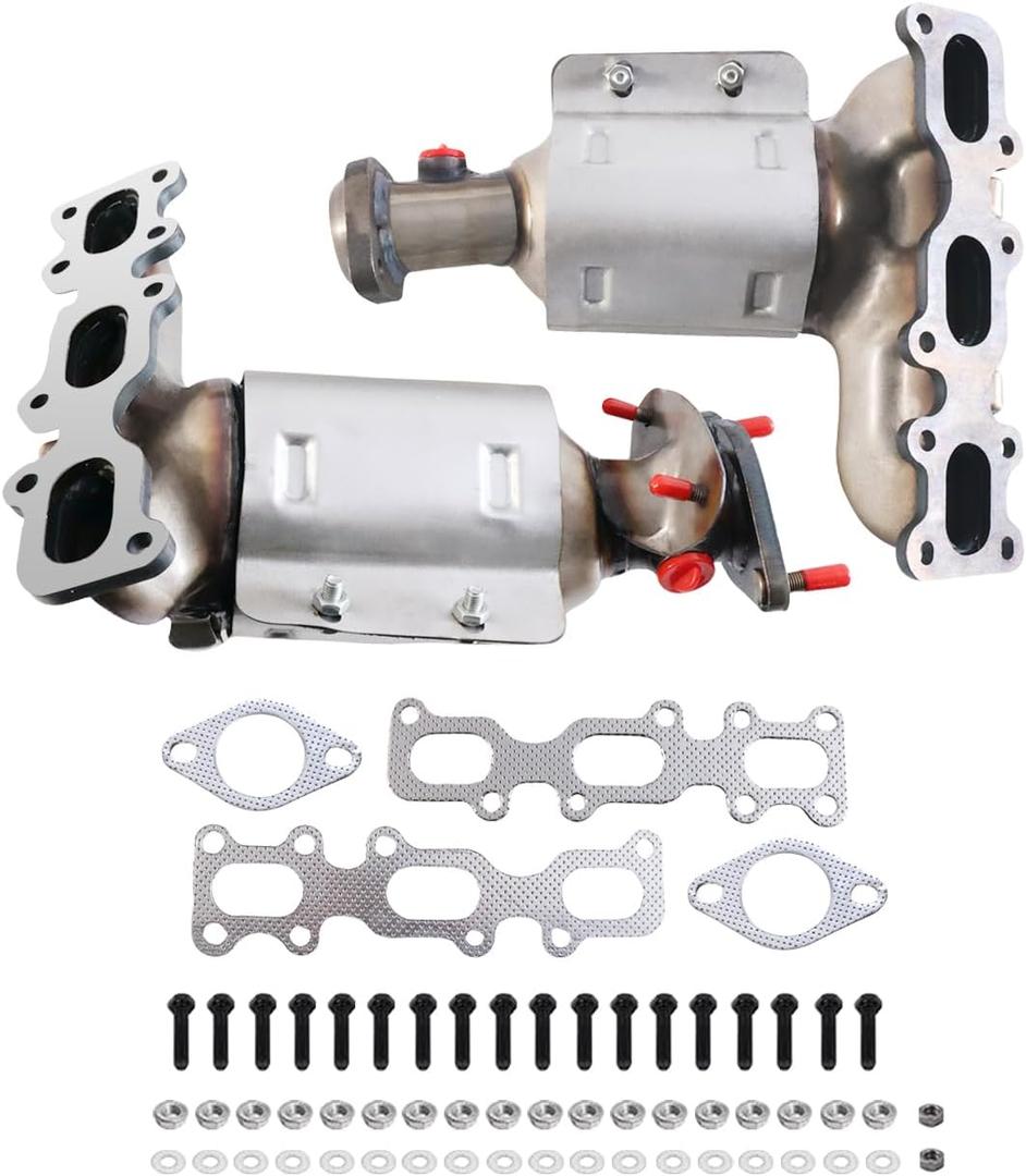 Catalytic Converter 30584 30585 Fit for FORD EXPLORER 2013-2019, TAURUS 2013-2019, FLEX 2013-2019, EDGE 2013-2018, POLICE INTERCEPTOR UTILITY POLICE INTERCEPTOR SEDAN | LINCOLN MKT MKZ MKS 2Pcs