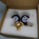 BETOOLL Nitrogen Regulator with 0-600 PSI Delivery Pressure Equipment Brass Inlet Outlet Connection Gauges