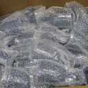 Wiwiqing 60 Pack Plastic Goblets 10oz Upgrade Vintage Water Goblet Plastic Wine Glasses Colored Retro Embossed Glassware for Party Wine Bar Juice Baby Shower Wedding Reception Grand (Blue) (EXP 12/31/56)