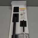 Kwikset San Clemente Front Door Lock Handle and Deadbolt Set, Entry Handleset Exterior with Interior Reversible Lever, Matte Black, Pick Resistant SmartKey Rekey Deadbolt Security