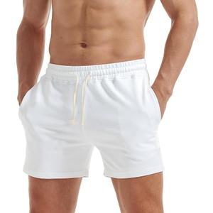 IMPACT Mens Workout Sweat Shorts 5 Inch Cotton Casual Fitness Mens Athletic Gym Shorts with Pockets , Size L