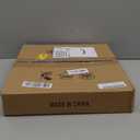 PATIKIL Drum Lamp Shades for Table Lamps 12"x12"x8" Linen Lampshade Easy Assembly Lamp Shade with E27 to E26/E14 Adapters for Floor Lamps Bedside Lamps Pendant Lights, Cream (1.65" Spider)