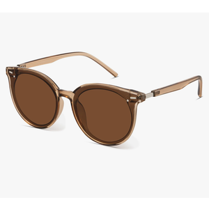 Livho Polarized Sunglasses, Retro & Oversized Shades for Women with Round Lenses