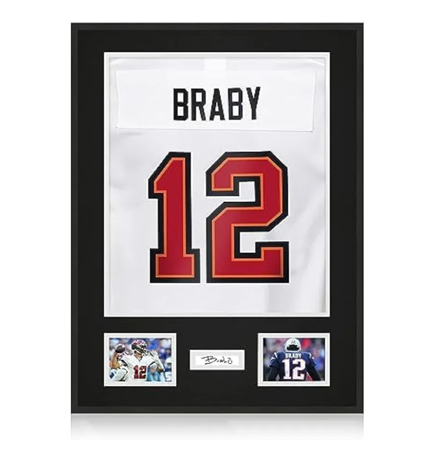 Aluminum Jersey Frame Display Case 1 Pack, Lightweight & Durable Metal Jersey Frame with Mat, Pinboard, Shatterproof Plexiglass & Hanging Kit for Football Baseball Basketball Soccer Hockey Shirt