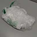 ZESICA Women's 2024 Sexy Ruched Bodycon Midi Dress Long Puff Sleeve Square Neck Backless Cocktail Party Wedding Dresses, White, X-Large