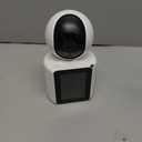 Two Way Pet Camera with 2.8 inch HD Screen, 1080P Video Calling Camera for Indoor Home Security, Indoor Home Nanny/Dog/Baby Security Device with Phone App, White