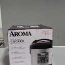 AROMA Digital Rice Cooker, 4-Cup (Uncooked) / 8-Cup (Cooked), Steamer, Grain Cooker, Multicooker, 2 Qt, Stainless Steel Exterior, ARC-914SBD