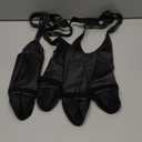 Waterproof Dog Boots for Small/Medium Dogs -Dog Paw Protectors Dog Suspender Boots Anti-Slip Pet Shoes for Outdoor Walking, Reflective Stay-On,Dirt-Proof Comfortable Booties (Black, Large)