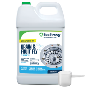 Fruit Fly Drain Treatment | Drain Fly Eliminator | All-Natural, Eliminates Gnats, Sewer Flies and More - Works in All Drains - 1 Gallon