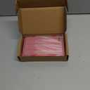 Small Flat Storage Parts Organizer, 2Pcs Red Portable Transparent Plastic Small Parts Tool Box with Removable Dividers, Screwdriver Bit Cases Storage(2 Pieces)