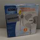 EZ-Chill 16 Oscillating Pedestal Fan, 3-speed Options, 90-Degree Oscillating Head, Adjustable Height and Tilt, Powerful Air Flow, White, MTSP15-16AZ