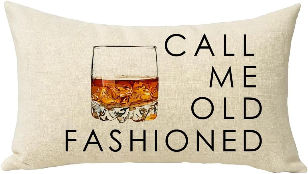 Call Me Old Fashioned Funny Quote Saying Lumbar Rectangle Throw Pillow Cover, Red Christmas Sign Winter Holiday Farmhouse Decor Cushion Case Decorative for Sofa Couch 12"x20" Inch Cotton Linen Call Me Old Fashioned Funny Quote Saying Lumbar Rectangle Throw Pillow Cover, Red Christmas Sign Winter Holiday Farmhouse Decor Cushion Case Decorative for Sofa Couch 12"x20" Inch Cotton Linen