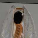 Belula 100% Boar Bristle Hair Brush Set (Medium). Soft Natural Bristles for Thin and Fine Hair. Restore Shine And Texture. Wooden Comb, Travel Bag and Spa Headband Included