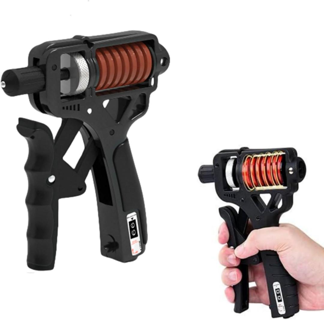 Grip strength trainer, Grip strength enhancer, Adjustable resistance 11-350 pounds (5-160 kilograms), Hand gripper strengthener can quickly strengthen the wrist, forearm, and fingers, which is helpful for hand treatment and strength recovery