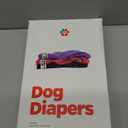 Pet Parents Washable Dog Diapers (3pack) + Extendrs of Durable Doggie Diapers, Premium Dog Diapers Female (Medium, Princess) (Medium (14-20"))