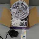 LED Strip Lights 65.6FT, Smart IC RGB Segmented DIY Color Changing, Rainbow Chasing Effects, WiFi App/Voice Control, Music Sync, Works with Alexa & Google Assistant, LED Lights for Bedroom Decor