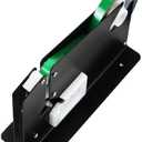 Poly Bag Tape Machine with Tape, Bag Sealer, Steel Tape Bag Sealer, Ground Meat Packaging System: 1/2" Wide, Black
