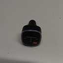 Nulaxy Bluetooth FM Transmitter, Bluetooth Car Adapter with Dual USB Charger Wireless Radio Car Kit MP3 Player Support TF Card & USB Disk, Hands-Free Calling, 7 Colors Led Backlit Light, Black