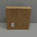 Couch Cup Holder Tray, Acacia Wooden Couch Caddy with Rotatable Phone Holder for Bed Organizer, Waterproof Anti-spill Sofa Cup Holder for Snacks Beverage Remote White (9*9*3 IN)