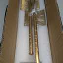 Hardwired Wall Sconces Set of TwoModern Wired Wall Sconce, Dimmable LED Wall Light, 350 Rotate, 3000K Warm Light Indoor Wall Lamp for Bathroom, Living Room, Brushed Brass, 27.8 Inch