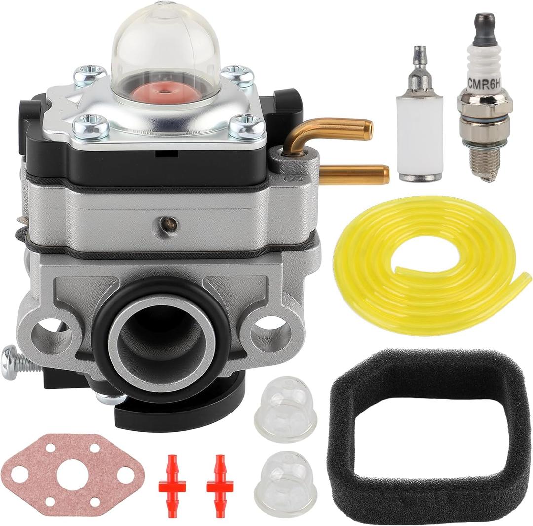 Carbhub TBP6160 TB4BP TB4BPEC 753-05676A Carburetor for Troy-Bilt TB4BP (41AR4BPG966) TBP6160 TB4BPEC Backpack Blower 753-05676A Carburetor with Air Fuel Filter