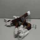 Amazon Basics Durable Wooden Suit Clothes Hangers - Cherry, 20-Pack