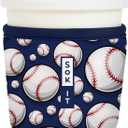 Sok It IceCreamSok Insulated Neoprene Cover (Baseball, Tapered Ice Cream Pints)