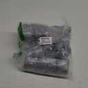 100pcs (50 Pairs) Disposable Shoe Covers, Waterproof Shoe Boot Indoors, Non-slip CPE Shoe Cover, Fit Size up to 11 US Men and up, for Home, Office, Supermarket, Laboratory (Silver, CPE)