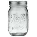 Ball Glass Mason Jar, Regular Mouth, Pint Size, 16 OZ (Pack of 3) (EXP 08/06/26)