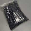 QWORK Spiral Nylon Landscape Anchoring Spikes, 100 Pack 8" Plastic Edging Nails, Lawn Edging Stakes, Garden Lawn Yard Spikes