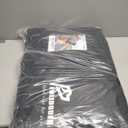 XL Truck Back Seat Extender for Dogs with Soft Blanket, Trucks Dog Seat Cover Back Seat Supports 400lbs, Hard Bottom Pet Seat Covers for Trucks, Waterproof Dog Hammock for Crew Cab Truck Black