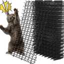 16 x 8 Inch Scat Mat for Cats, 10 Pack Scat Mat with Spikes, Cat Deterrent Outdoor for Dogs - Cat Spike to Keep Other Animals Away from Furniture, Plants (10 Pack)