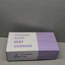 Cushion Lab Patented Pressure Relief Seat Cushion for Long Sitting Hours on Office & Home Chair - Extra-Dense Memory Foam for Soft Support. Car Pad for Hip, Tailbone, Coccyx, Sciatica - Black