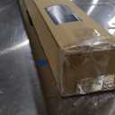 Joydeco No Drill Zebra Blinds for Windows, Cordless Day & Night Dual Sheer Roller Shades, Easy Installation, Free-Stop Lift System, Light Filtering Privacy Blinds for Home(White,15" W x 48" H)