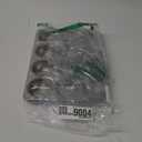 E-far Muffin Pan 12-Cup, Set of 2, Stainless Steel Cupcake Pan Metal Muffin Baking Tins for Oven, Regular Size & Easy Clean, Non-toxic & Dishwasher Safe