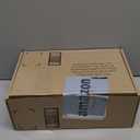 SEIFIN Women's Kitten Heels Lace Up Ankle Boots Low Mid Heeled Side Zipper Short Booties Pointed-Toe Shoes (8.5, Black)