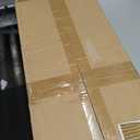 Over The Toilet Storage with 2 Baskets, 4-Tier Bamboo Organizer Rack with Paper Holder & 4 Hooks & Waterproof Feet Pad, Freestanding Shelf for Bathroom(White)