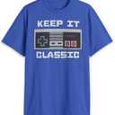 Nintendo Men's Keep It Classic T-Shirt (Gray, M)