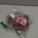 Civaner 4 Pcs Khaki Green White Brown Extra Large Christmas Velvet Tree Bow 47.2 x 11.8 Inch Vintage Giant Wreath Christmas Tree Topper Bow Ornament with Long Streamer for Door Staircase Outdoor